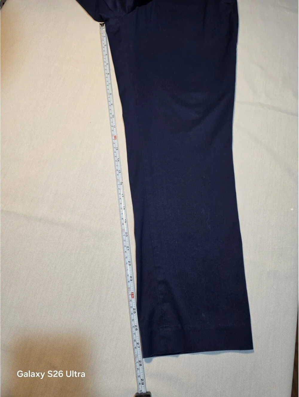 Express Photographer Navy Blue Cotton Blend Dress Pants 32x